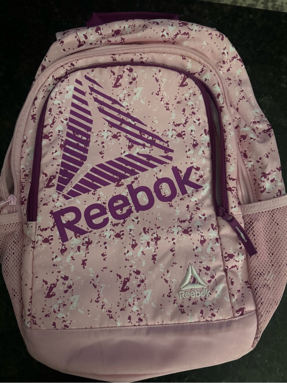 Reebok Light Pink Interior Backpack